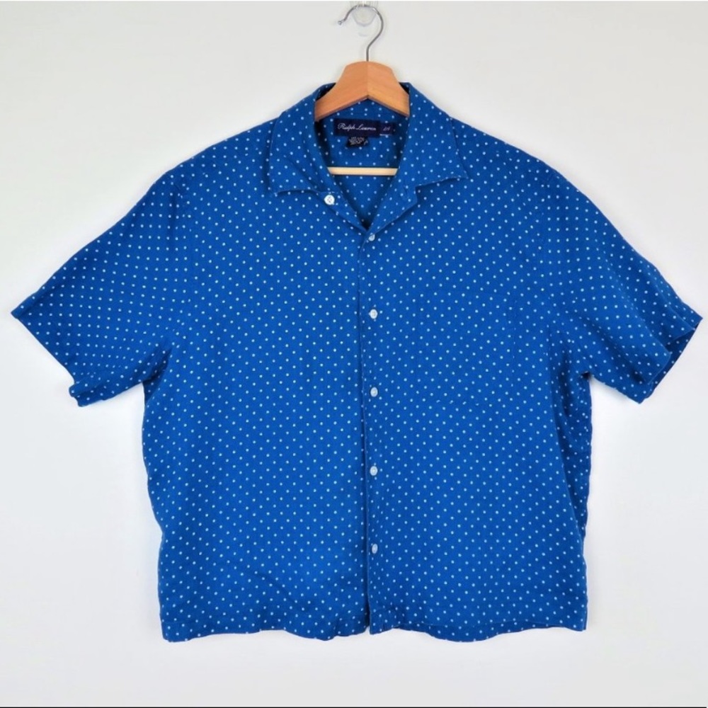 Ralph Lauren Purple Label Linen Top